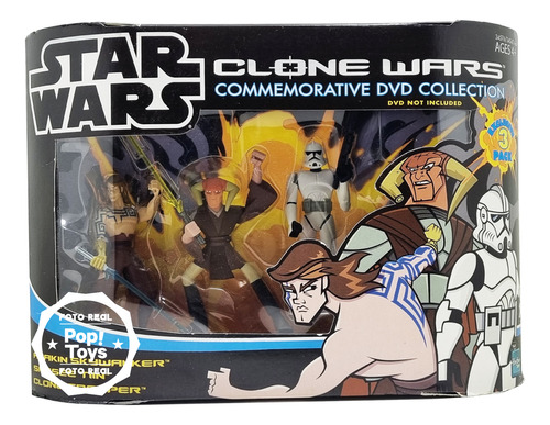 Hasbro Star Wars Clone Wars Commemorative Dvd Collection V1