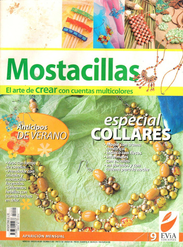 Revista Mostacillas, El Arte De Crear Con Cuentas Multicolor