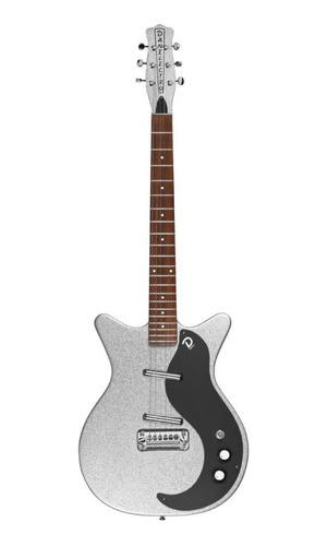 Gtr Eléctrica Danelectro 59 Silver Mflake