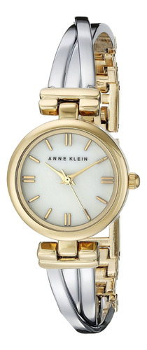 Reloj De Pulsera De Dos Tonos Para Mujer Anne Klein