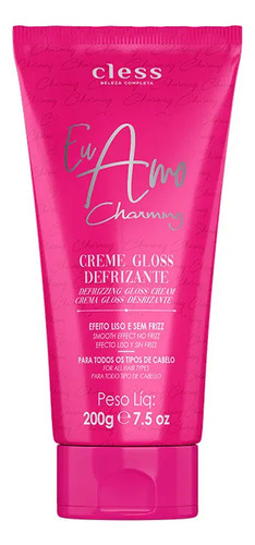 Creme Gloss Defrizante Eu Amo Charming 200g Cless