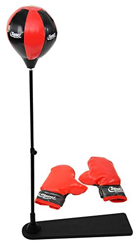 Home-x Kids Boxing Set - Punching Bag On Stand With Boxing G