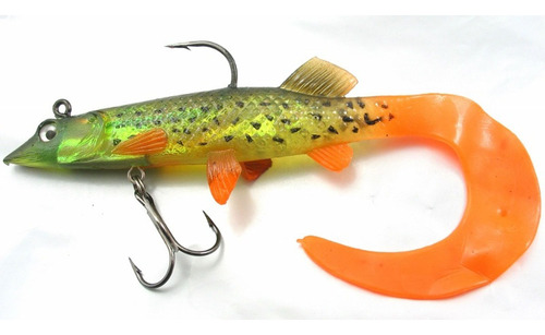 Señuelo Storm Pike Curl Tail 15cm 34gr