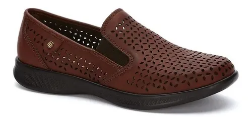 Zapato Flat Casual Confort Mujer Acojinado Andrea 2805368