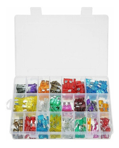 Juego De Fusibles De Coche Automotriz De 300 Piezas Con Caja