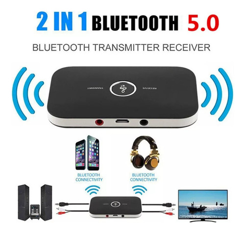 Transmisor Bluetooth Para Computadora, Señal De Audio Dos En