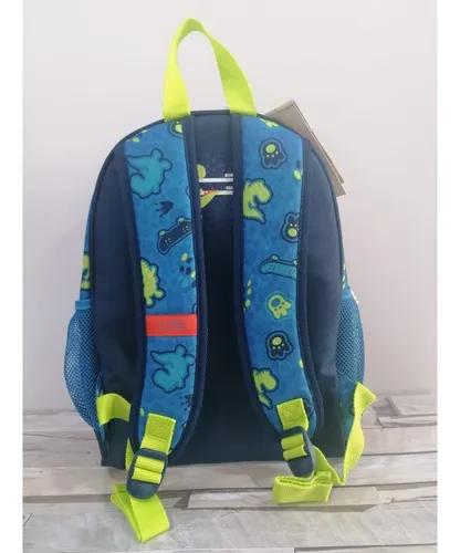 Morral Little Dino Tall.m Bolso Escolar Ni os Original Totto