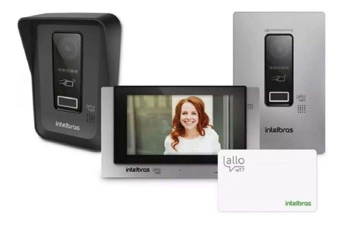 Imagem 1 de 6 de Vídeoporteiro Wi-fi Wt7 Intelbras Acesso Via Aplicativo Allo