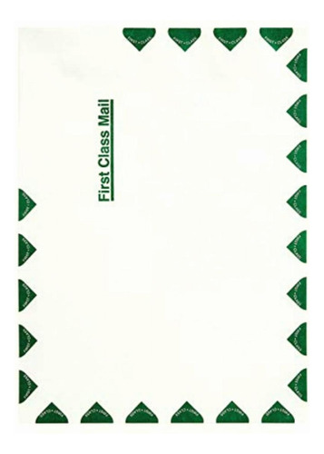 Survivor R1470 Tyvek Usps Sobres De Primera Clase, 9 X 12,