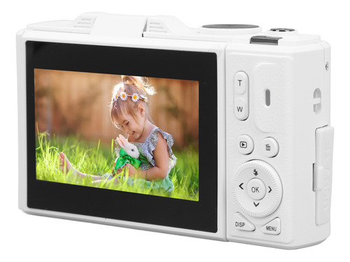 Cámara Digital Retro, 4k, 64 Mp, Uhd, Zoom 18x, Enfoque Auto