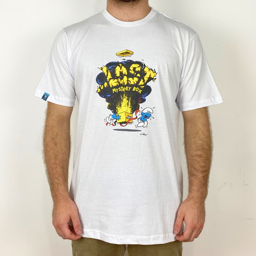 Camiseta Lost Smurfs Mistery Box