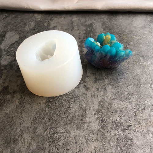 Molde De Modelado Crystal Cluster
