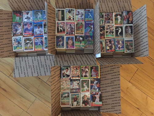 Lote 1000 Tarjetas De Beisbol 1986-2010