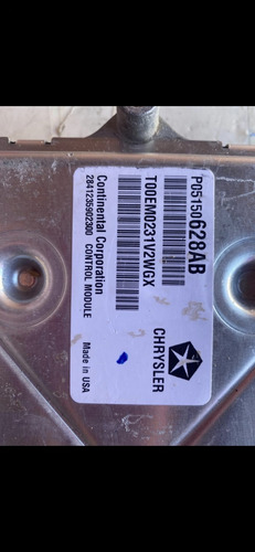Computadora Avenger,chrysler 200 3.6 2011 05150628ab (Usado)