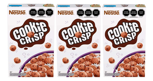 3 Cereal Nestlé Cookie Crisp 480g