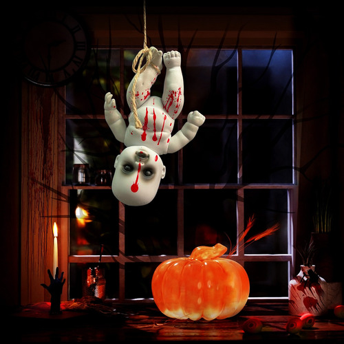 Decoración De Terror En Forma De D Para Bar De Halloween, Pa