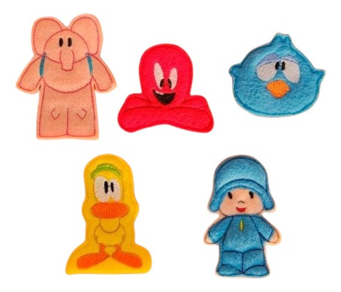 Títeres De Dedo - Pocoyo X5