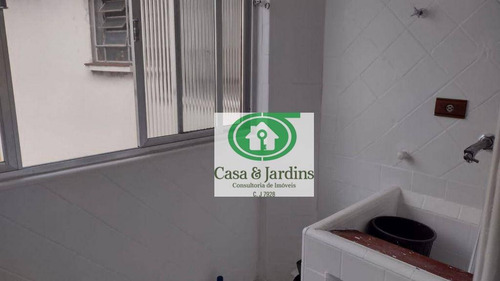 Imagem 15 de 22 de Apartamento Com 3 Dormitórios Para Alugar, 102 M² Por R$ 2.200,00/mês - Campo Grande - Santos/sp - Ap7180