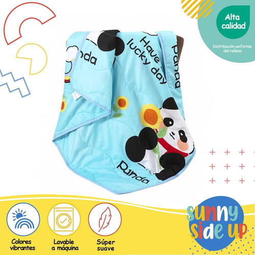 Manta Infantil De Dibujos Animados Colcha Infantil Verano Animal Print Panda