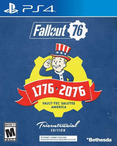 Fallout 76 Edition Tricentenario Para Ps4