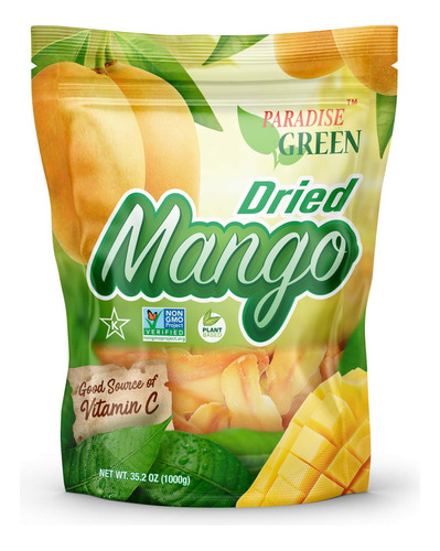 Paradise Green Mango Deshidratado 1 Kg