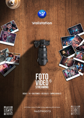 Fotógrafo, Filmaker: Bodas, 15, Video Musical, Festivales