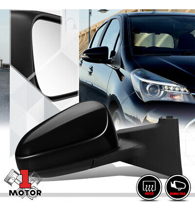 [right]passenger Side Power+heated Car Mirror Rear View  Oak
