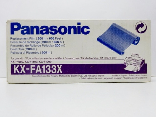 Panasonic Kx-fa133x Pelicula De Recambio Original 200 Metros