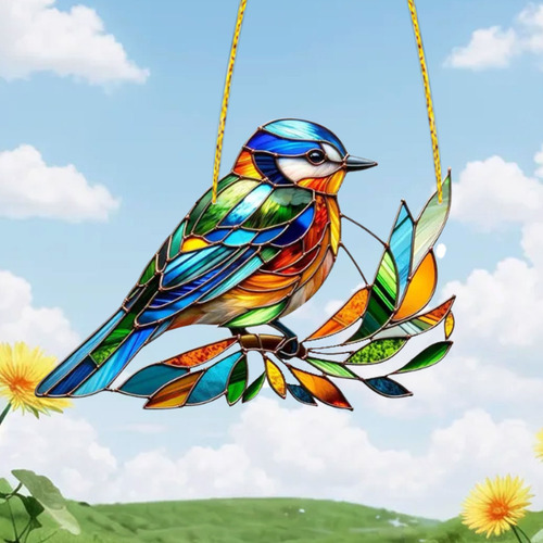 C Hummingbird Suncatchers For Window Hanging Cute Bird 1001