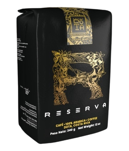 Cafe Costa Rica Grano Molido 100% Arabica De Altura- Reserva