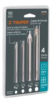 Comprar Juego De 4 Mechas Para Vidrio Y Cerámica Truper 