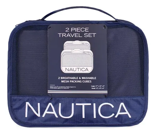 Organizador De Viaje En Pack Azul Nautica