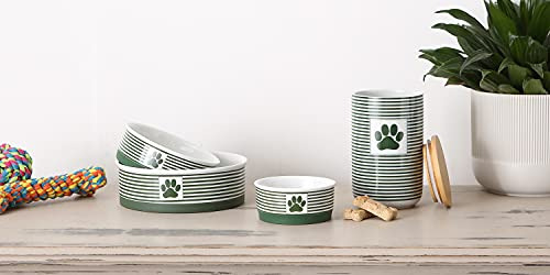 Colección De Mascotas De Cerámica Bone Dry Paw & Patch, Jueg