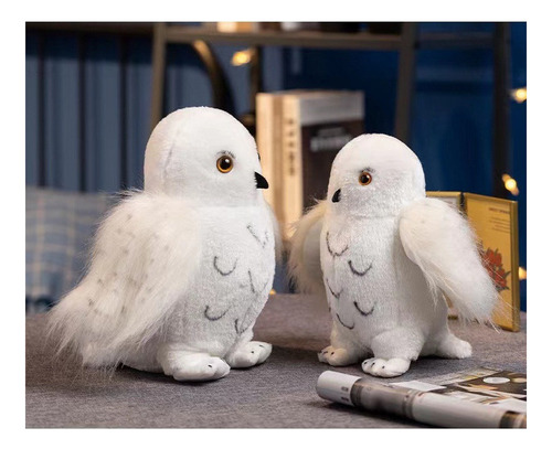 Brinquedo De Pelúcia Edwiges Ow Harry Potter 25 Cm