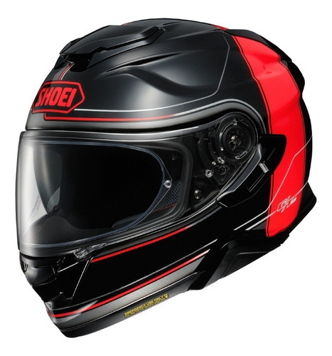 Casco Shoei Gt Air 2 Crossbar Tc 1 rojo con Crossbar TC-1 de color negro, talla XL