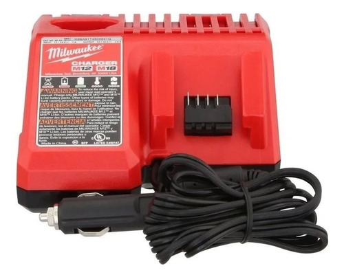 Cargador Milwaukee 12v Dual M12 M18 Vehículos Auto 4859-1810