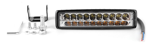 Barra De Luz Led Para Motocicleta, 60 W, 20 Luces Delanteras