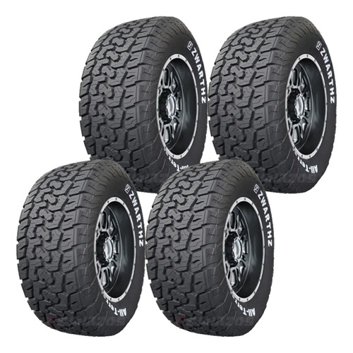 Paquete De 4 Llantas 225/65 R17 Zwarthz All Terrain A/t 102t