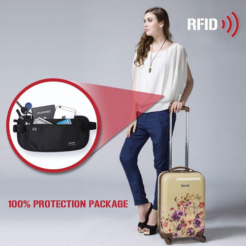 Carteras Pasaporte Daitet Yb-01 Negras