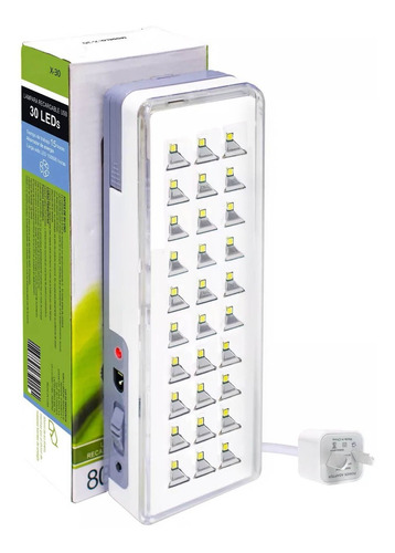 Luces Luz De Emergencia 30 Leds Batería Recargable Usb/ 220v