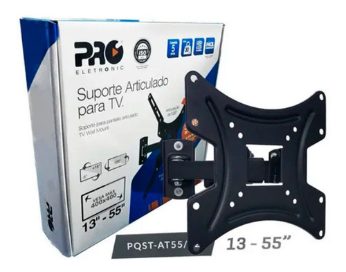 Imagem 2 de 2 de Suporte Para Tv De 13 - 55 Polegadas + Parafuso Tv Samsung