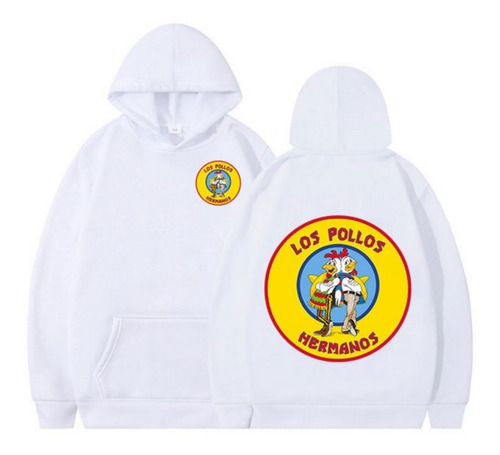 Sudadera Pollos Hermanos, Unisex Con Capucha Y Cangurera 03