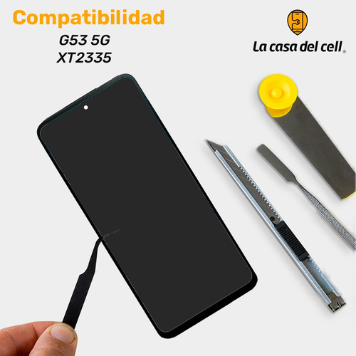 A Pantalla Display Lcd Touch Para Moto G53 5g Xt2335