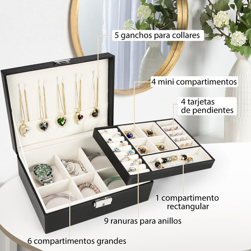 Joyero Organizador, Organizador De Joyas,joyero De Viaje,