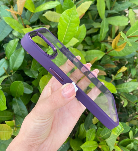 Sun Funda Rpk Launch For iPhone 14 Normal Purple Edge Luxury