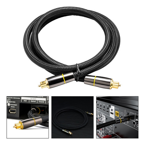 Cable Auxiliar Cable Óptico Línea De Audio