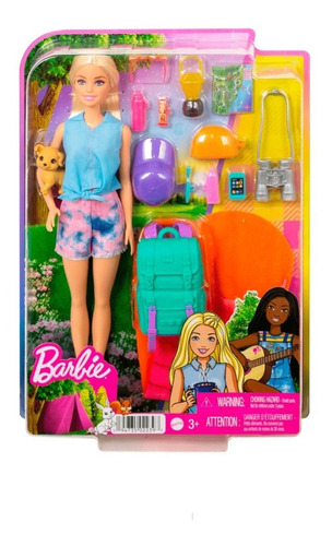 Set De Barbie Día De Campo - Campamento Malibu