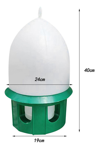 Pombo Bebedor Para Animais De Estimação Pote De 6l Verde