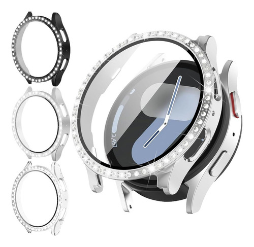 ~ 3 Fundas Protectoras For Samsung Galaxy Watch 7 40 Mm 44