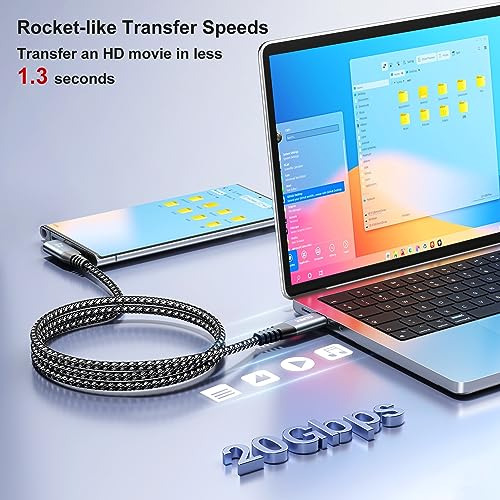 Cable De Monitor Usb C A Usb C 4k 6.6ft, Cable Usb C 3.2 En